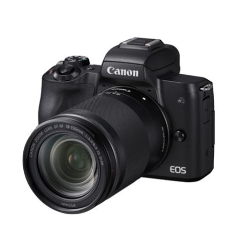 Canon EOS M50 zwart met 15-45mm IS STM